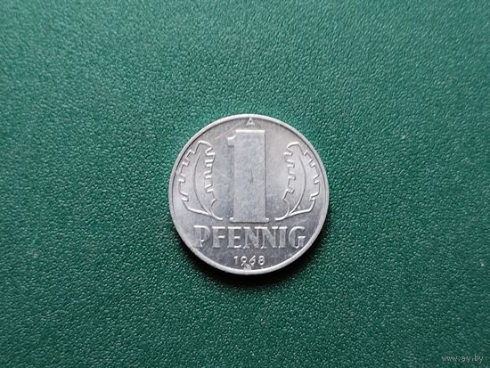 1 пфенниг ГДР.