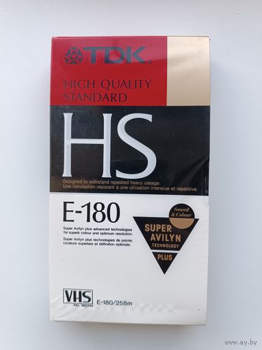 Кассета TDK E-180 HIGH QUALITY STANDARD