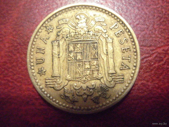 1 песета 1966 (1972) год Испания