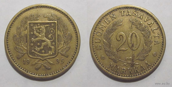 Финляндия - 20 марок 1935