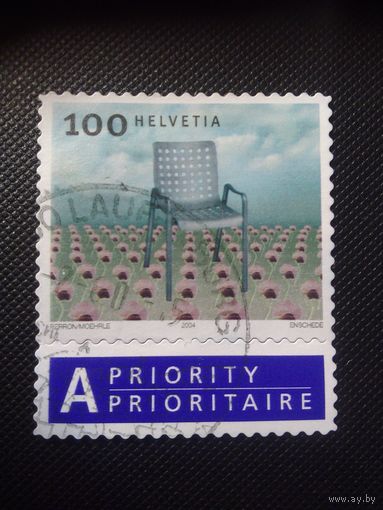 Швейцария. Стул Ланди. 2004г. гашеная
