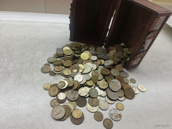 Шкатулка всяких монет. С 1 рубля!