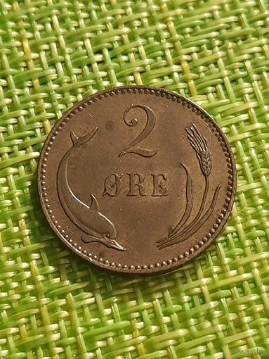 Дания 2 эре 1897г