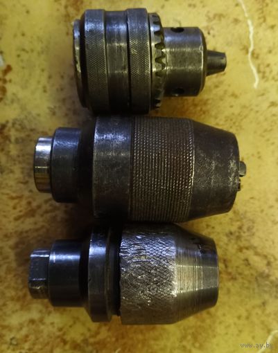 Зажимной патрон для дрели,3 шт.