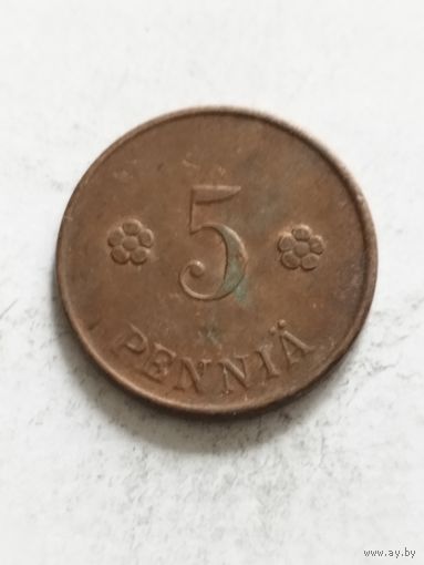 Финляндия 5 пенни 1919