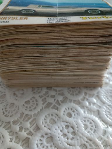 Вкладыши Турбо 3,4, 5 серии 525+ шт (мои повторяшки)