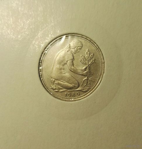 50 пфеннигов 1989 D Германия