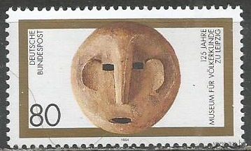ФРГ. 125 лет зтнологическому музею. Лейпциг. 1994г. Mi#1751.