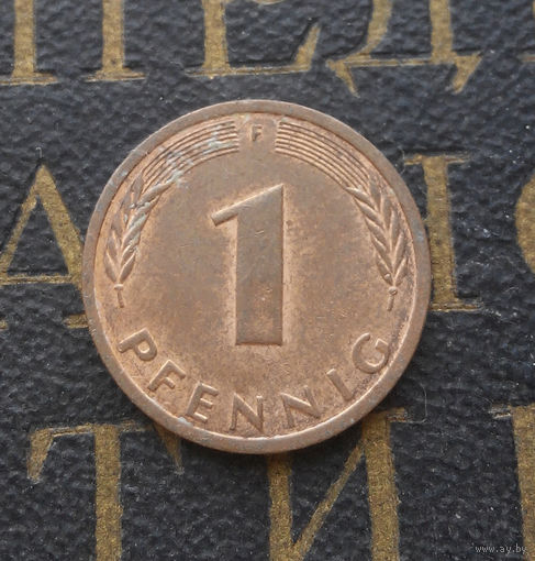 1 пфенниг 1991 (F) Германия ФРГ #13
