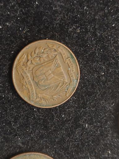 1 сентаво доминиканская республика 1955