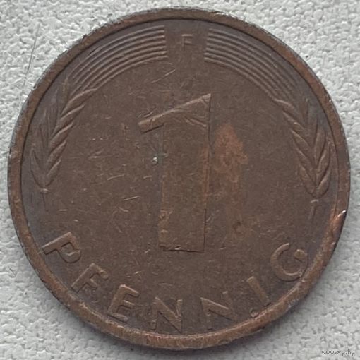 Германия 1 пфенниг 1976 г. F