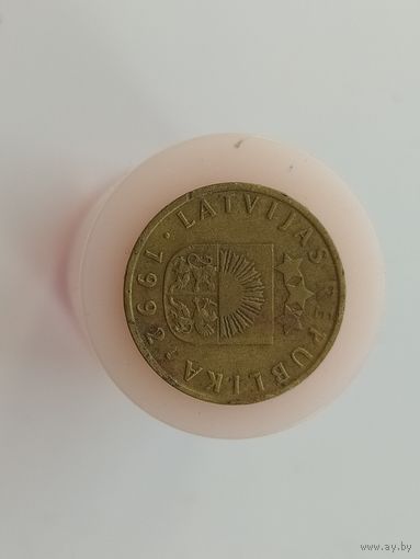 5 сантимов Латвия 1992 год лот 45