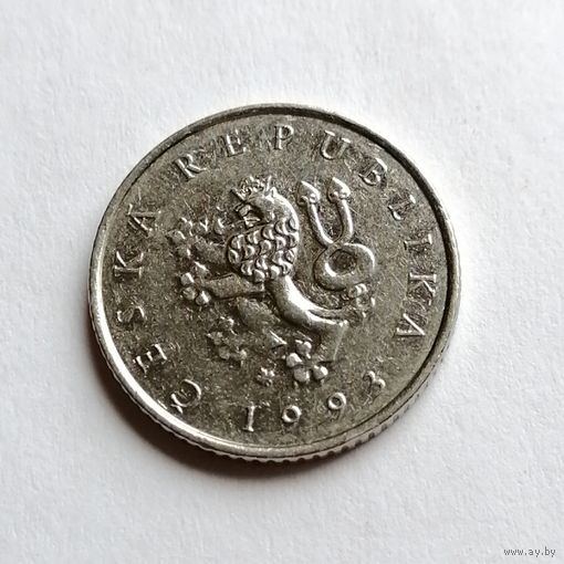 1 крона 1993 года. Чехия.