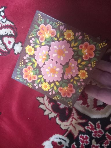 Шкатулка расписная СССР