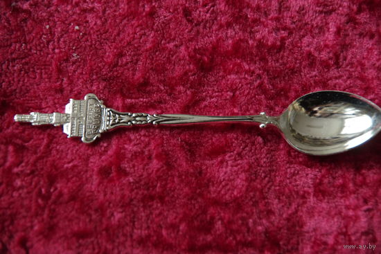 Ложка с серебрением сувенирная коллекционная  В17