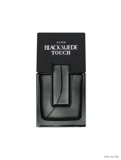 AVON туалетная вода для мужчин Black Suede Touch 75мл