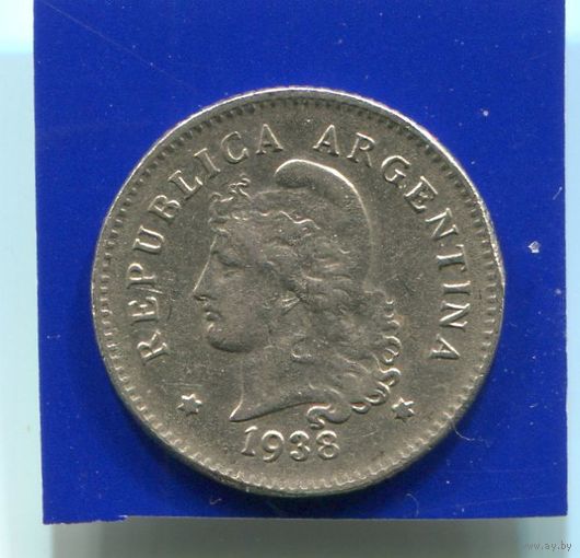 Аргентина 10 сентаво 1938