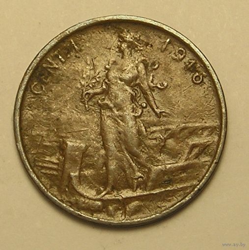 Италия, 1 Чент. 1916