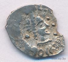 Денга ~1425-1462 Василий II Васильевич (Темный) Всадник/ Голова вправо с 3-мя точками _состояние VF/XF