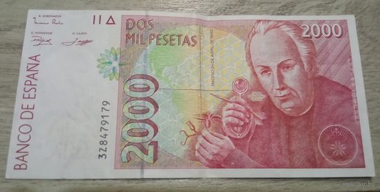 Испания 2000 песет