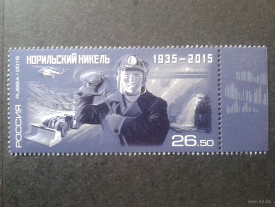 Россия, 2015. Норильский никель**