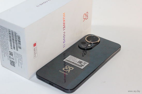Телефон Huawei nova 13 BLK-LX9 12GB/256GB (черный), гарантия до 07.09.2026