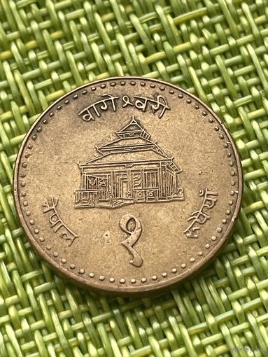 Непал 1 рупия 2001 г