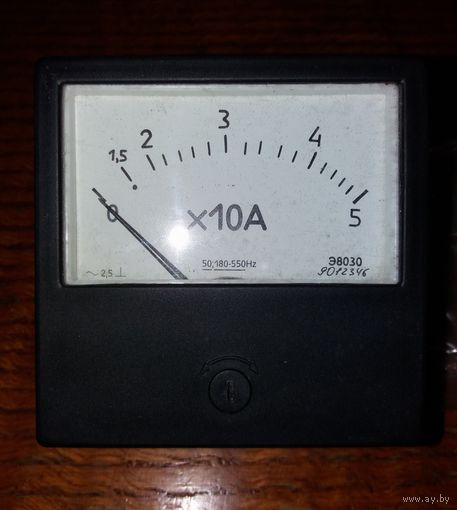 Амперметр Э8030-М1 0-50А