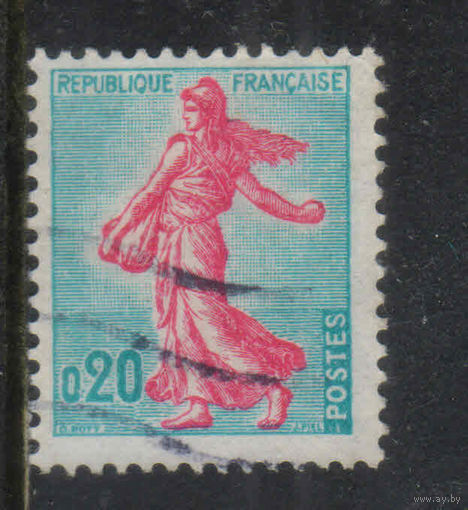 Франция 1960 Вып Сеятельница Стандарт #1277