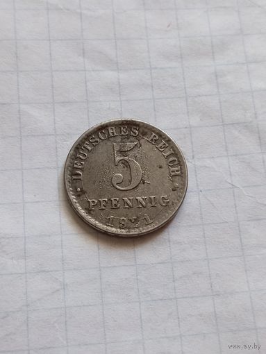 5 пфенингов 1921 года
