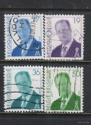 Бельгия Кор 1996-7 Альберт II Стандарт #2712,2732,2738,2766
