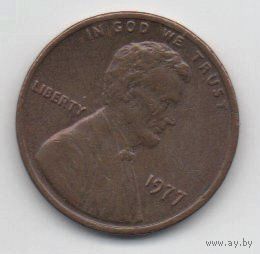 СОЕДИНЁННЫЕ ШТАТЫ АМЕРИКИ 1 ЦЕНТ 1977