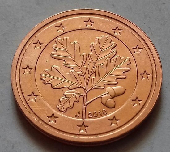 2 евроцента, Германия 2010 A, J,  AU