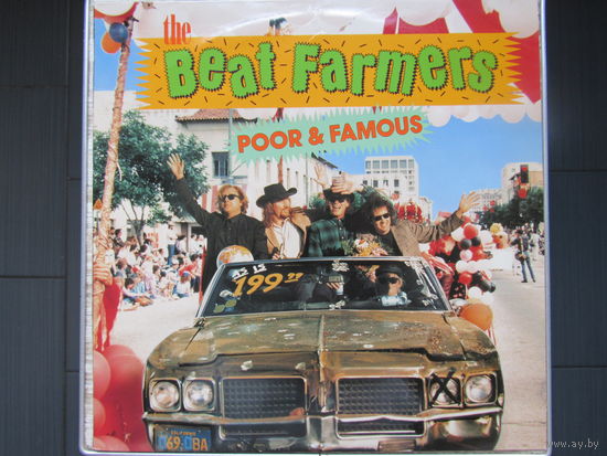 BEAT FARMERS - Poor & Famous 89 Curb Scandinavia NM/NM