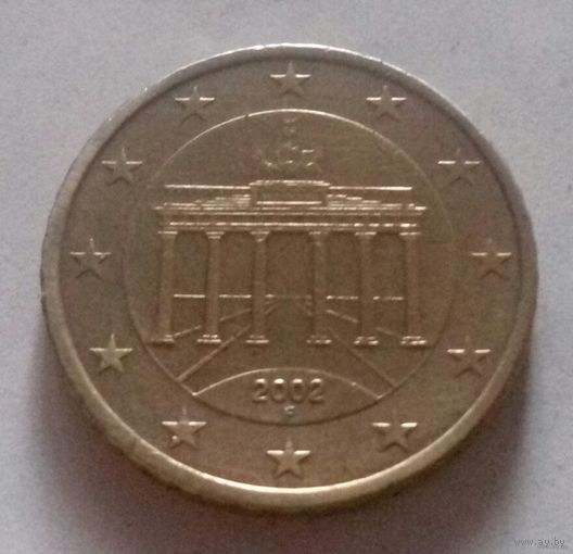 50 евроцентов, Германия 2002 F
