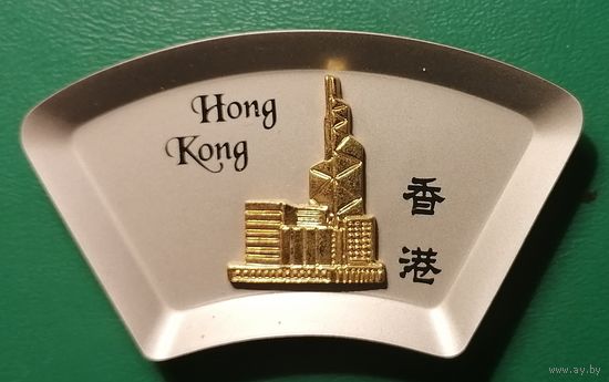 Магнитик на холодильник. Гонг-Конг