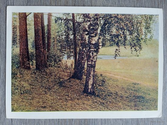 1949. Пушкиниана. Село Михайловское. "Холм лесистый"