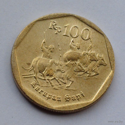 Индонезия 100 рупий, 1995