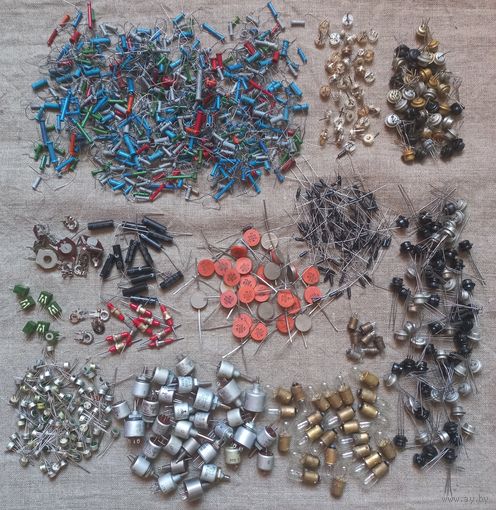 С рубля радиодетали разные цена за всё