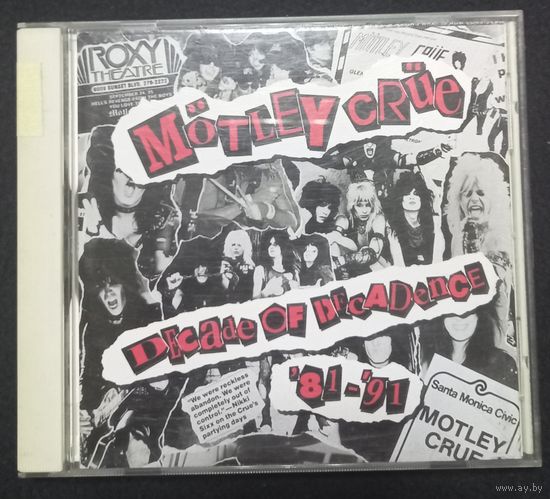 CD,(Japan) Motley Crue – Decade Of Decadence '81-'91