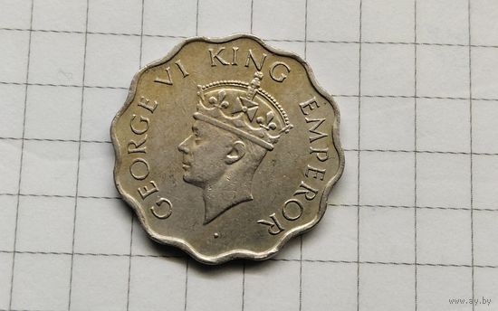 Британская Индия 1 ана 1946г
