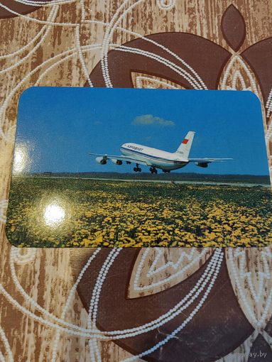 Календарик,аэрофлот,1993