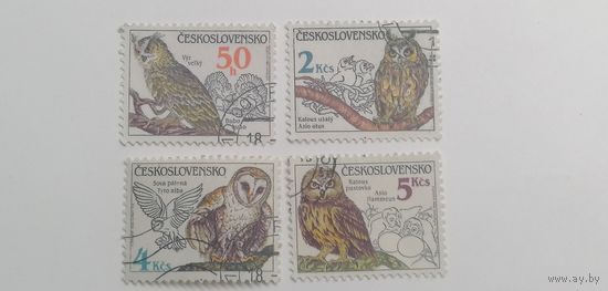 Чехословакия 1986. Совы.
