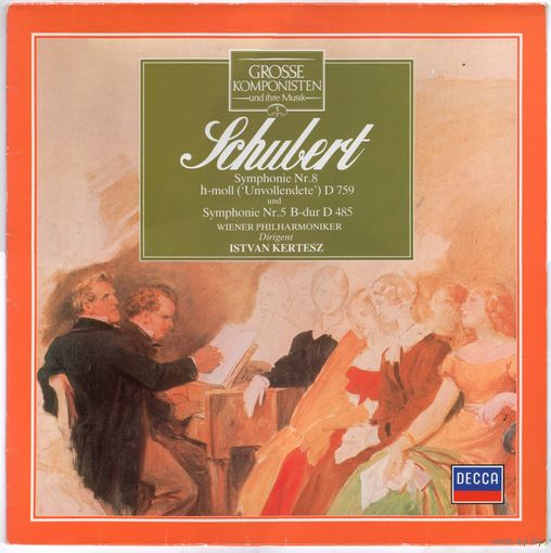 LP Schubert, Wiener Philharmoniker, Kertesz 'Symphonie Nr. 8 und Symphonie Nr. 5'