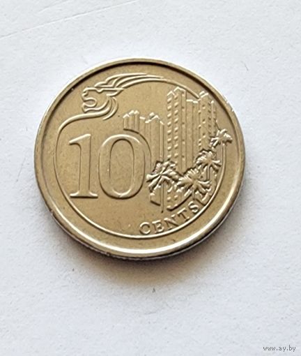 Сингапур 10 центов, 2015