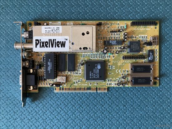 Мультикомбайн PixelView pv-cl544xp+ (2мб pci video + TV тюнер)