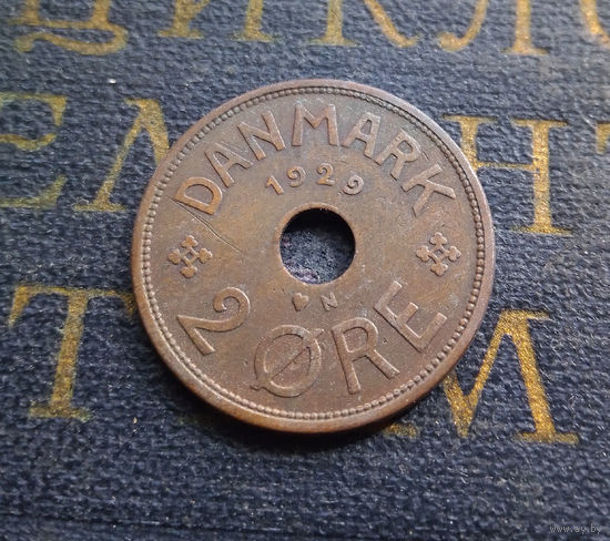 2 эре 1929 Дания #01