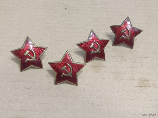 Кокарда Звезда на фуражку, склад, ВОВ