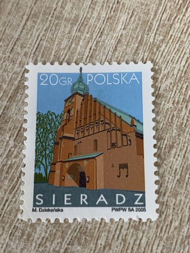 Польша 2005. Местечко Sieradz. Марка из серии