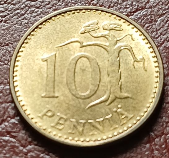 Финляндия 10 пенни, 1963    ( 1-5-5 )